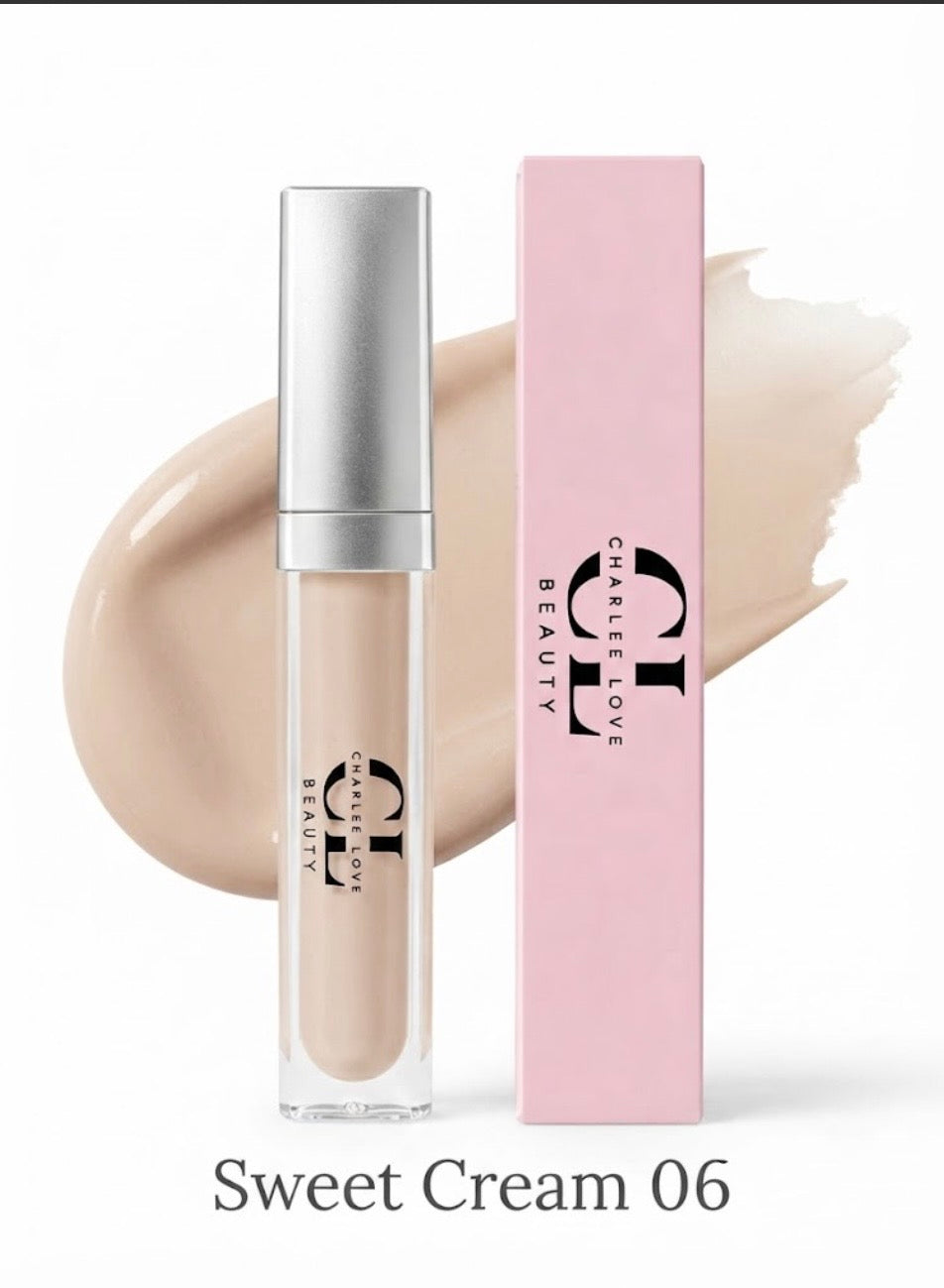 Led light and mirror tube(sweet cream) preorder