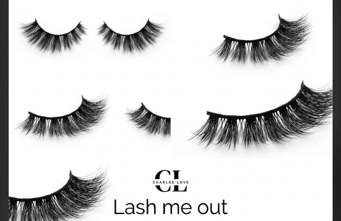 Mink lash strip (lash me out)