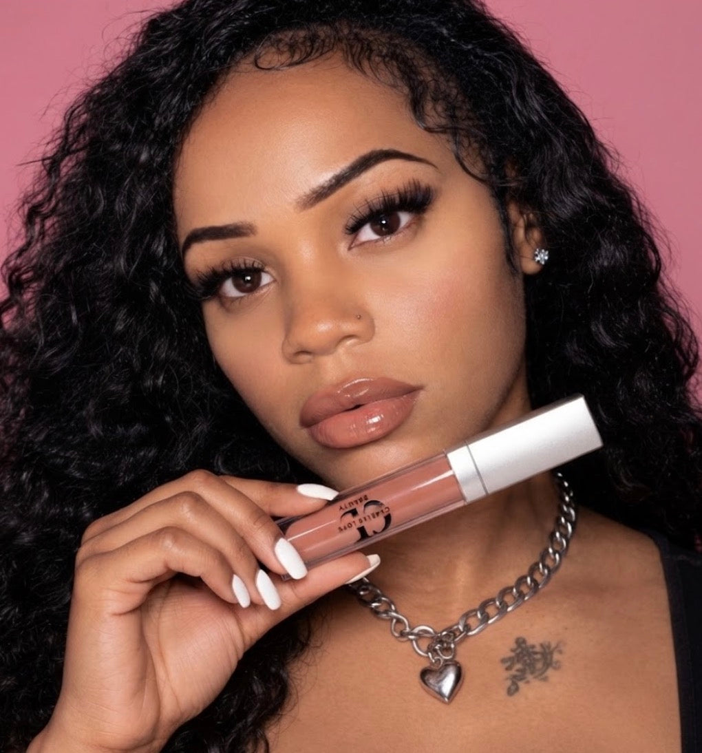 Led light and mirror tube (Nude) preorder